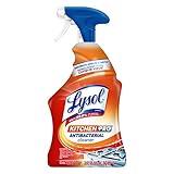 Lysol Pro Kitchen Spray Cleaner and Degreaser, Antibacterial All Purpose Cleaning Spray for Kitchens, Countertops, Ovens, and Appliances, Citrus Scent, 22oz