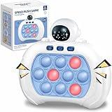 Handheld Game for Kids, Fast Push Game Fidget Toys Quick Press Bubble Game Console, Puzzle Game Machine, Light up Toys and Games Kids Toys for Ages 3-12, Birthday Gift for Boys Girls Back to School