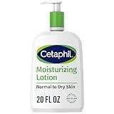 Cetaphil Face & Body Moisturizer, Hydrating Moisturizing Lotion for All Skin Types, Suitable for Sensitive Skin, NEW 20 oz, Fragrance Free, Hypoallergenic, Non-Comedogenic