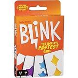 Mattel Games Reinhard Staupe's Blink Family Card Game, Travel-Friendly, with 60 Cards and Instructions, Great for 7 Year Olds and Up