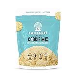 Lakanto Sugar Free Cookie Mix - Monk Fruit Sweetener, 1g Net Carb, Gluten Free, Dairy Free, Keto Diet Friendly, Delicious Snack, Almond Flour, Baking Mix (12 Servings)