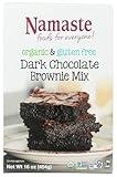 Namaste Foods Gluten Free Organic Dark Chocolate Brownie Mix, 16 oz