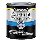 Minwax 356100000 One Coat Polyurethane, Quart, Gloss