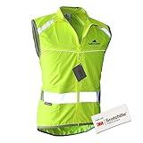 Salzmann 3M High Visibility Cycling Vest | Reflective Cycling Gilet | Made with 3M Scotchlite