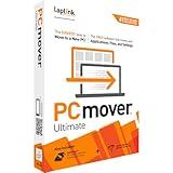 Laplink PCmover Ultimate 11 - Easily Transfer Files to New Computer - Efficient Migration of Applications from Old PC to a New PC - Data Transfer Software - Includes Optional Ethernet Cable - 1 Use