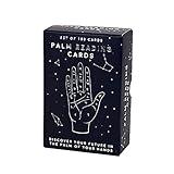 Gift Republic Palm Reading Cards Palmistry Card Pack 100 Guidance Cards Mystic Gift Idea Palm Reading Cards for Beginners Fortune Telling Divination Gift