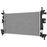 DWVO Radiator Complete Radiator Compatible with 2012-2018 Ford Focus S SE SEL Titanium Trend Electric L4 2.0L DWRD1075