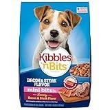 Kibbles 'n Bits Mini Bits Small Breed Savory Bacon & Steak Flavor Dry Dog Food, 3.5 lb. Bag