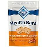 Blue Buffalo Health Bars Crunchy Dog Biscuits, Oven-Baked With Natural Ingredients, Pumpkin & Cinnamon, 16-oz. Bag