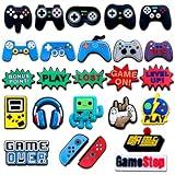 Euphaglaia 25 35Pcs Video Game Charms for Clog Shoes Decoration, Game Handle Charms Accessories for Adult Men (25)