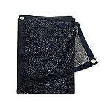 Cool Area 55% Sun Shade Cloth Mesh Tarp with Grommets for Plant Cover 6.5x10ft Patio Canopy Garden Pergola Greenhouse Car Barn Kennel Black