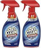 OxiClean Max Force 5 in 1 Power Laundry Stain Remover Spray, 12 oz - 2 PK