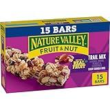 Nature Valley Chewy Fruit and Nut Granola Bars, Trail Mix, 1.2 oz, 15 ct