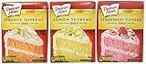 Duncan Hines Signature Cake Mix Bundle - Strawberry Supreme, Orange Supreme, Lemon Supreme 16.5oz (Pack of 3 Boxes) by Duncan Hines Signature