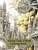 Fairy Tale Cities Coloring Book: A Magical And Colorful Fantasy For Teens And Adults, A Grayscale Coloring Adventure for Stress Relief and Relaxation