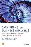 Data Mining for Business Analytics: Concepts, Techniques and Applications in Python