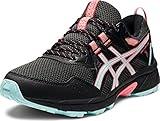 ASICS Women's Gel-Venture 8 Running Shoes, 8.5, Black/Clear Blue