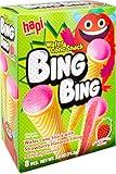 Hapi Bing Bing Cone Snack with Strawberry Flavored Filling, 2.5 Ounce