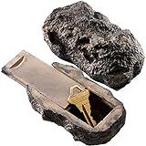 RamPro Hide-a-Spare-Key Fake Rock - Looks & Feels like Real Stone - Safe for Outdoor Garden or Yard, Geocaching (1)