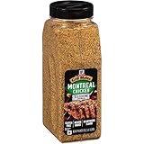 McCormick Grill Mates Montreal Chicken Seasoning, 23 oz - One 23 Ounce Container of Montreal Chicken Seasoning with Blend of Garlic, Onion, Black and Red Pepper and Paprika for Meats and Seafood