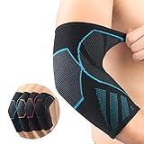 CYCLXY Elbow Compression Sleeve(1 Pair), Braces for Tendonitis and Tennis Elbow，Arm Supports golfer elbow support，tennis elbow relief for women & men, for weightlifting