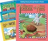 Teacher Created Materials - Reader's Theater: Fantastic Fables Set 1 - 4 Book Set - Grades 2-3 - Guided Reading Level E - Q