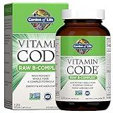 Garden of Life Vitamin B Complex - Vitamin Code Raw B Complex - 120 Vegan Capsules, High Potency B Complex Vitamins for Energy & Metabolism with B6, Folate & B12 as Methylcobalamin plus Probiotics