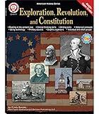 Mark Twain American History Workbook, Grades 6-12, Exploration, American Revolution, and Constitution, 13 Original US Colonies, and Declaration of ... (American History Series) (Volume 4)