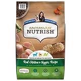 Rachael Ray Nutrish Premium Natural Dry Dog Food with Added Vitamins, Minerals & Taurine, Real Chicken & Veggies Recipe, 40 Pounds (Packaging May Vary)