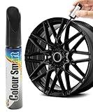 UBOG Touch Up Paint for Cars,Rim Paint,Car Accessories Wheel Paint,Auto Touch Up Paint,Car Scratch Remover Pen,Rim Scratch Repair,Car Paint Automotive Paint, Rim Paint for Car Wheel Repair (Black)