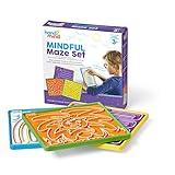 hand2mind Mindful Maze Boards, Learn Breathing Patterns, Mindfulness for Kids Anxiety Relief, Tactile Sensory Toys, Play Therapy Toys, Social Emotional Learning Activities, Calm Down Corner Supplies