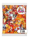 Chocolate Party Favor Candy Mix - 2 lb Pinata Stuffers Candy Bulk - Goodie Bag Stuffers for Kids Party Favors - Chocolate Candy Variety Pack Bulk - Bulk Candy Individually Wrapped Candies