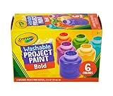 Crayola Washable Kids Paint (6ct), Paint Set for Kids, Assorted Bold Colors, Art Supplies for Kids, Kids Crafts, Nontoxic