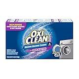 OxiClean Washing Machine Cleaner with Odor Blasters, 4 Count