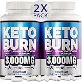 (2 Pack) Keto Pills - Lean Keto Diet Pills - Weight Fat Management Loss - Ultra Fast Keto Supplement for Women and Men with Apple Cider Vinegar ACV - 120 Capsules