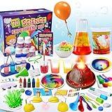 UNGLINGA 70 Lab Experiments Science Kits for Kids Educational Scientific Toys Birthday Gifts Idea for Girls Boys, Chemistry Set, Erupting Volcano, Fruit Circuits, S.T.E.M Activities Science Project