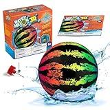 Watermelon Ball The Original Pool Toys for Kids Ages 8-12 - 6.5 inch Pool Ball for Teens, Adults, Family - Pool Games, Pool Toys, Fun Swimming Pool Games, Water Football, Diving and Beach Ball Play