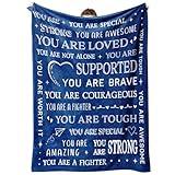 SteadStyle Blanket Gifts for Women or Men - Get Well Blanket, Inspirational Gifts for Her Him, Feel Better After Surgery Gifts, Thinking of You Gifts for Mom Friend Sister Coworker