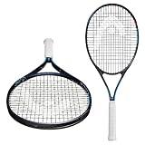 HEAD Ti. Instinct Comp Tennis Racket - Pre-Strung Light Balance 27 Inch Racquet - 4 1/4 in Grip, Blue