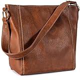 Montana West Purses for Women Vegan Leather Shoulder Purses and Handbags Hobo Bags for Women MWC-070BR