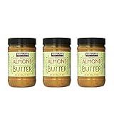 Kirkland Signature Creamy Almond Butter, 27 Ounce (Pack of 3)