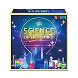 Science Experiment Kit for Kids, Boys & Girls Age 4-5-6-7-8, Birthday Gift for 4-8 Year Old Boys & Girls, STEM Learning & Educational Toys, Preschool Activities (Science Magic Kit)