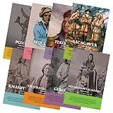 Quarterhouse Native American Heroes Poster Set, Social Studies Classroom Learning Materials for K-12 Students and Teachers, Set of 8, 12 x 18 Inches, Extra Durable