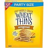 Wheat Thins Original Whole Grain Wheat Crackers, Party Size, 20 oz Box