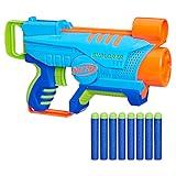 NERF Elite Junior Explorer Easy-Play Toy Foam Blaster, 8 Darts for Kids Outdoor Games, Ages 6 & Up