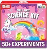 Doctor Jupiter Girls’ First Science Kit for Kids Ages 4-5-6-7-8-9-10-11-12 | Birthday Gift Ideas for 4+ Year Old Girls | STEM Learning & Educational Toys | 50+ Experiments Starter Science Series