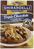 Ghirardell Chocolate Triple Chocolate Semi Sweet- Milk- Bittersweet Cookie Mix - 52.5 oz