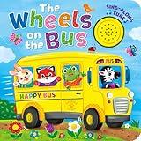 Wheels on the Bus Song Book - Sing Along to the Song - Perfect for Infants and Toddlers, Ages 1 and Up - 1-Button Board Book with Sound