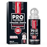 Absorbine Jr. PRO Maximum Strength Lidocaine Roll-On, 4% Lidocaine + 1.5% Phenol, Fast Acting & Long Lasting, 2.5 oz