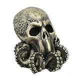 Pacific Giftware Cthulhu Skull Collectible Figurine Antique Bronze Finish 6 Inch Tall